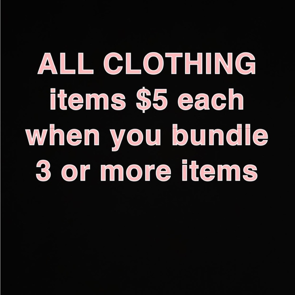 Clothing Bundle Offer